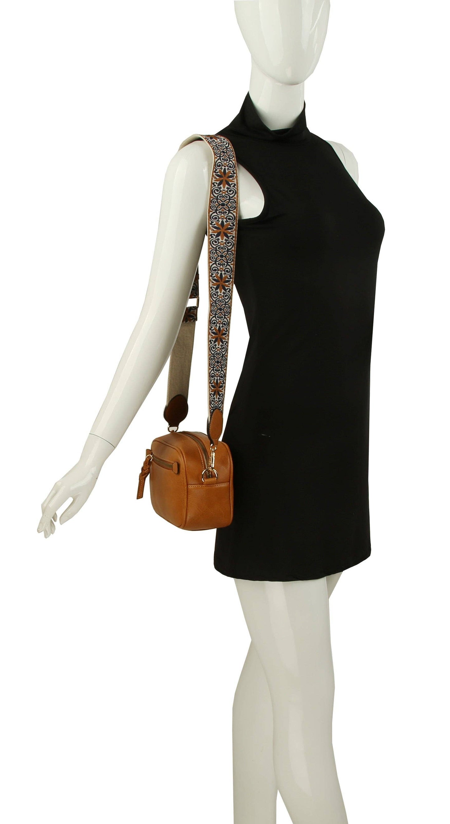 Boho Guitar Strap Women's Crossbody Bag