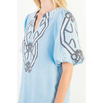 Puff Sleeve Dress