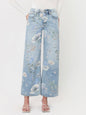 SUPER HIGH RISE FLORAL VINTAGE FLARE