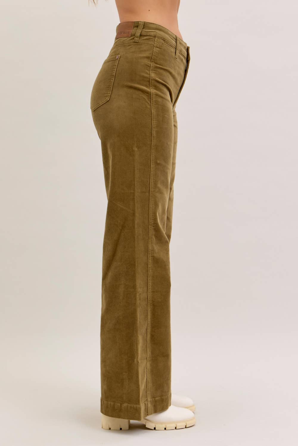 Judy Blue HW Wide Corduroy