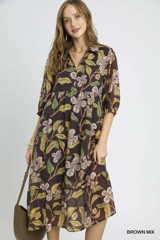Autumn Garden Midi