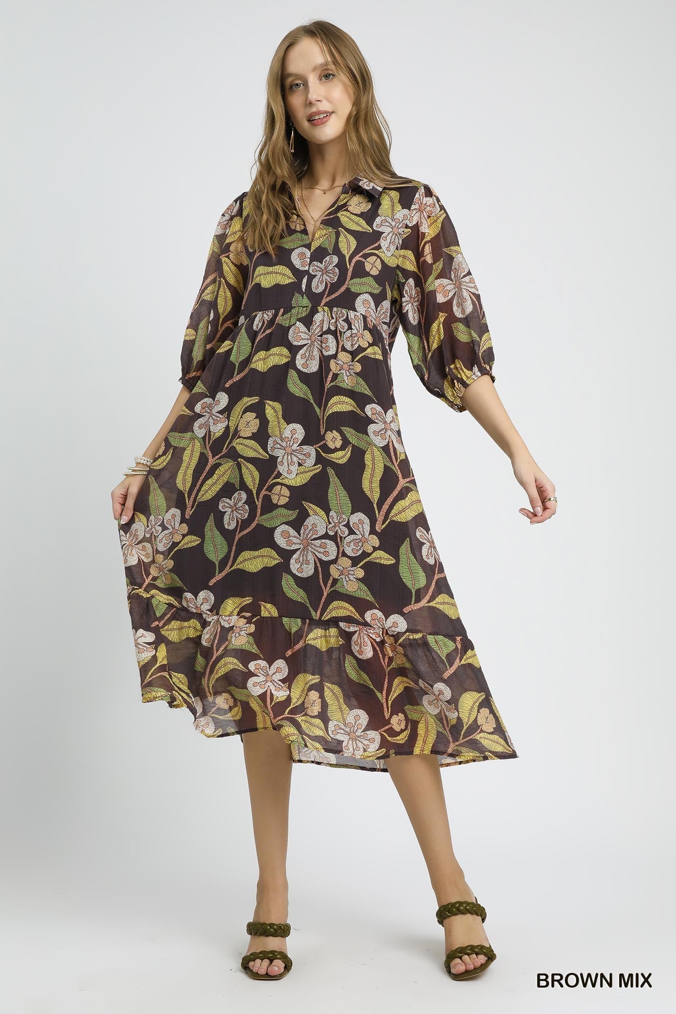 Autumn Garden Midi