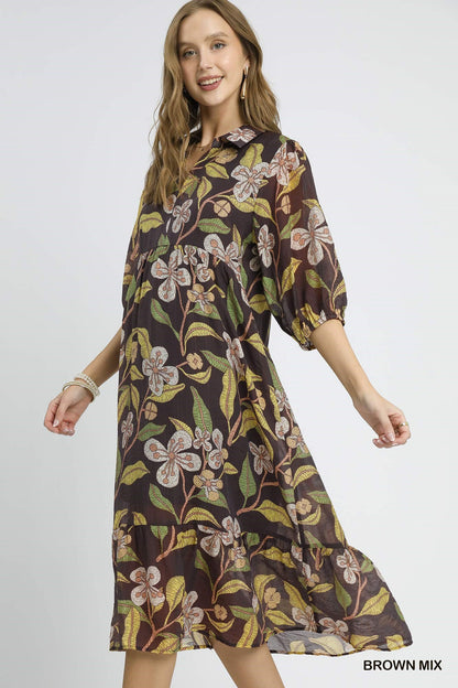 Autumn Garden Midi
