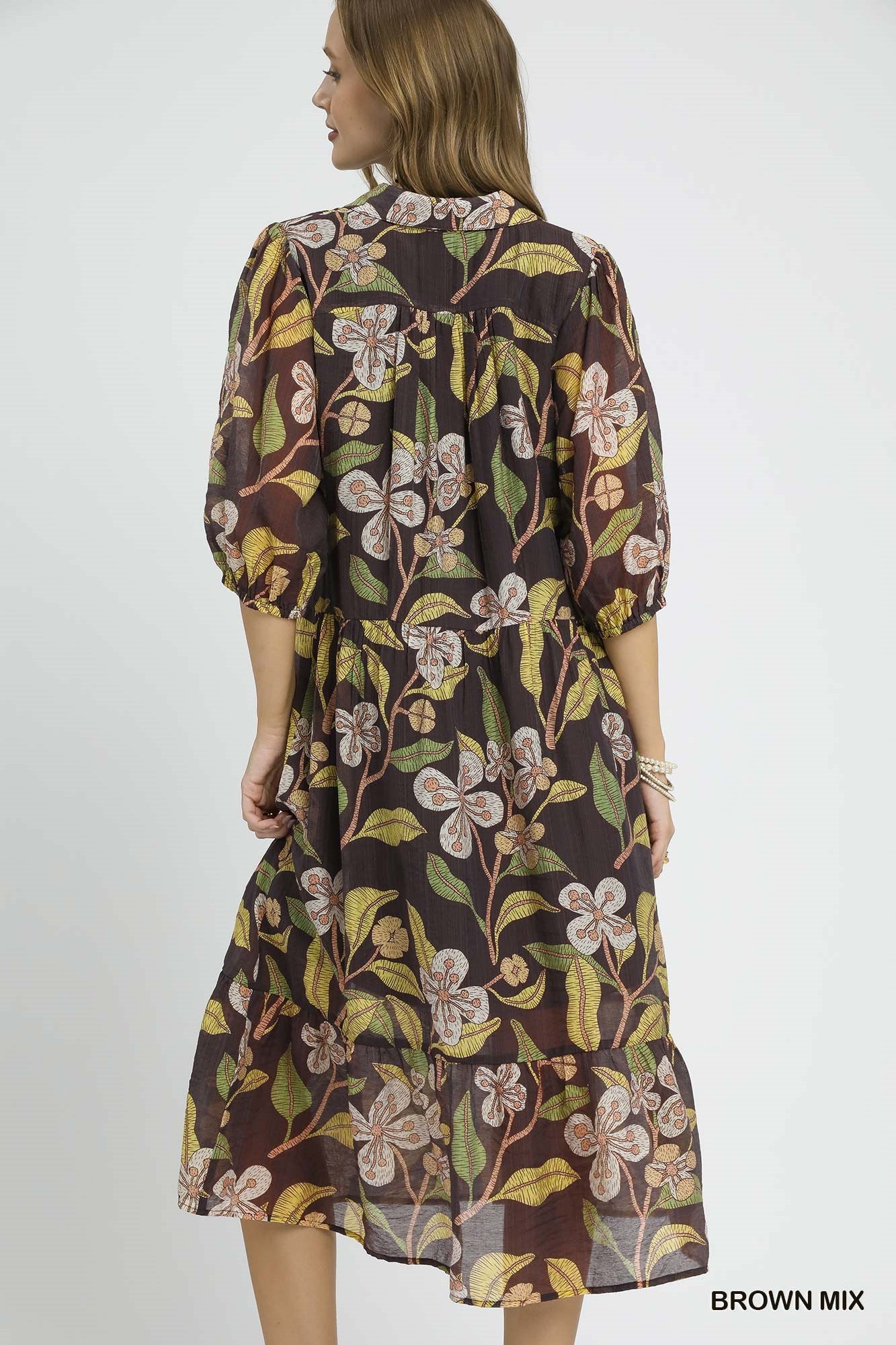 Autumn Garden Midi