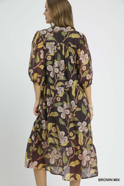 Autumn Garden Midi