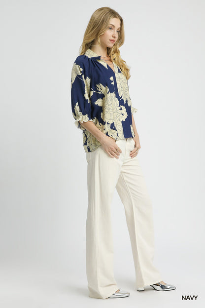 Pretty in Peonies Top