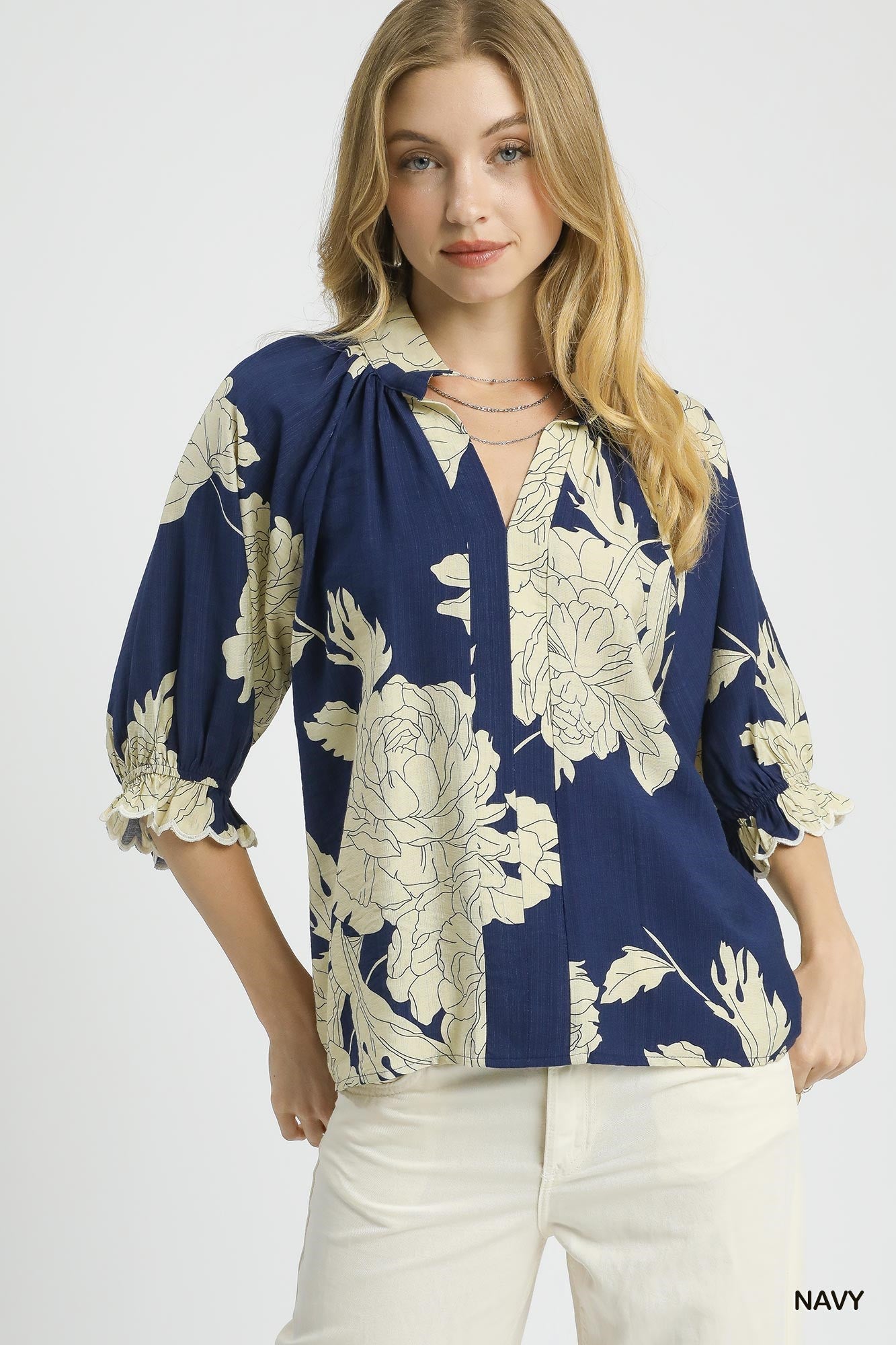 Pretty in Peonies Top