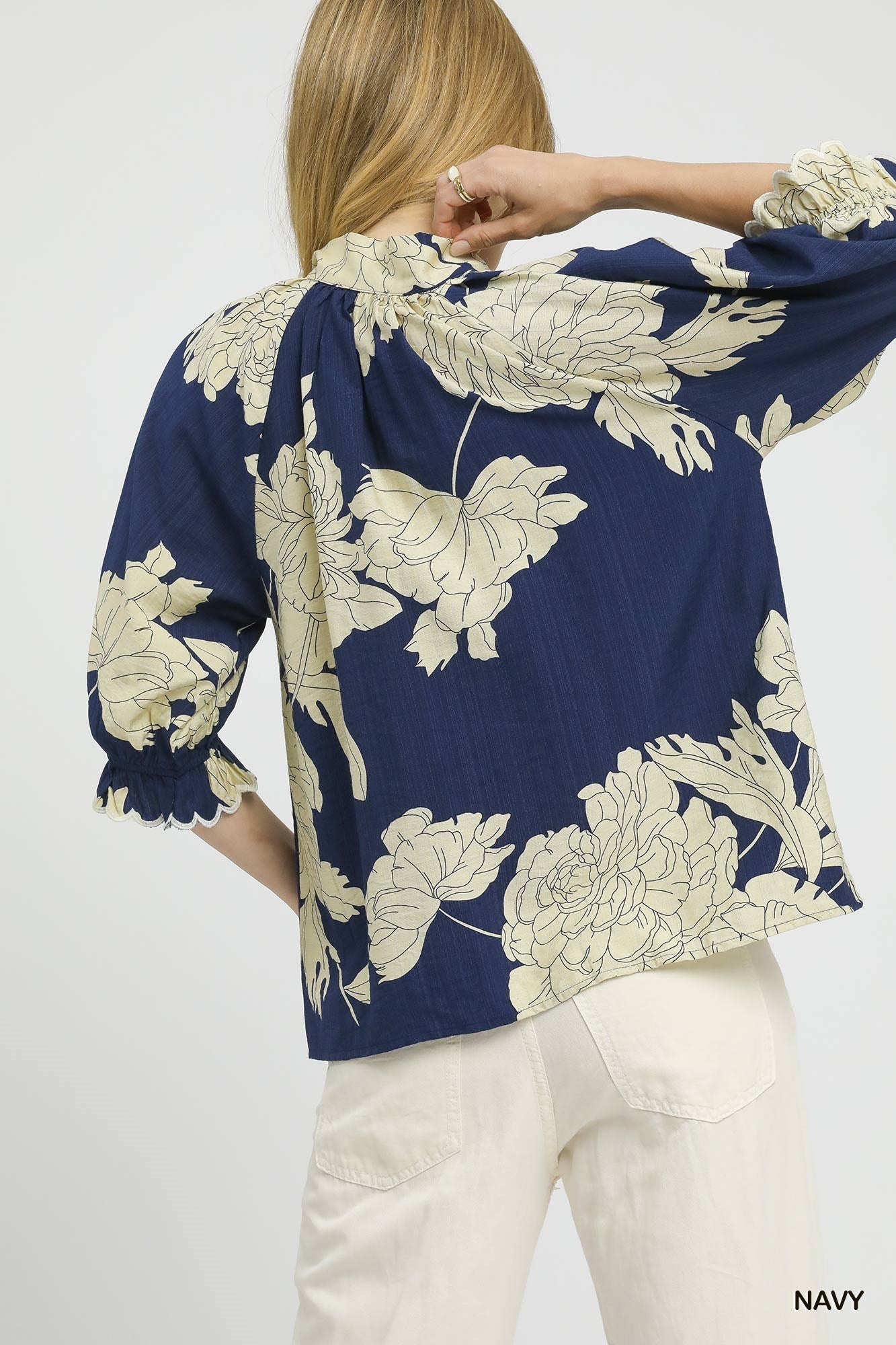 Pretty in Peonies Top