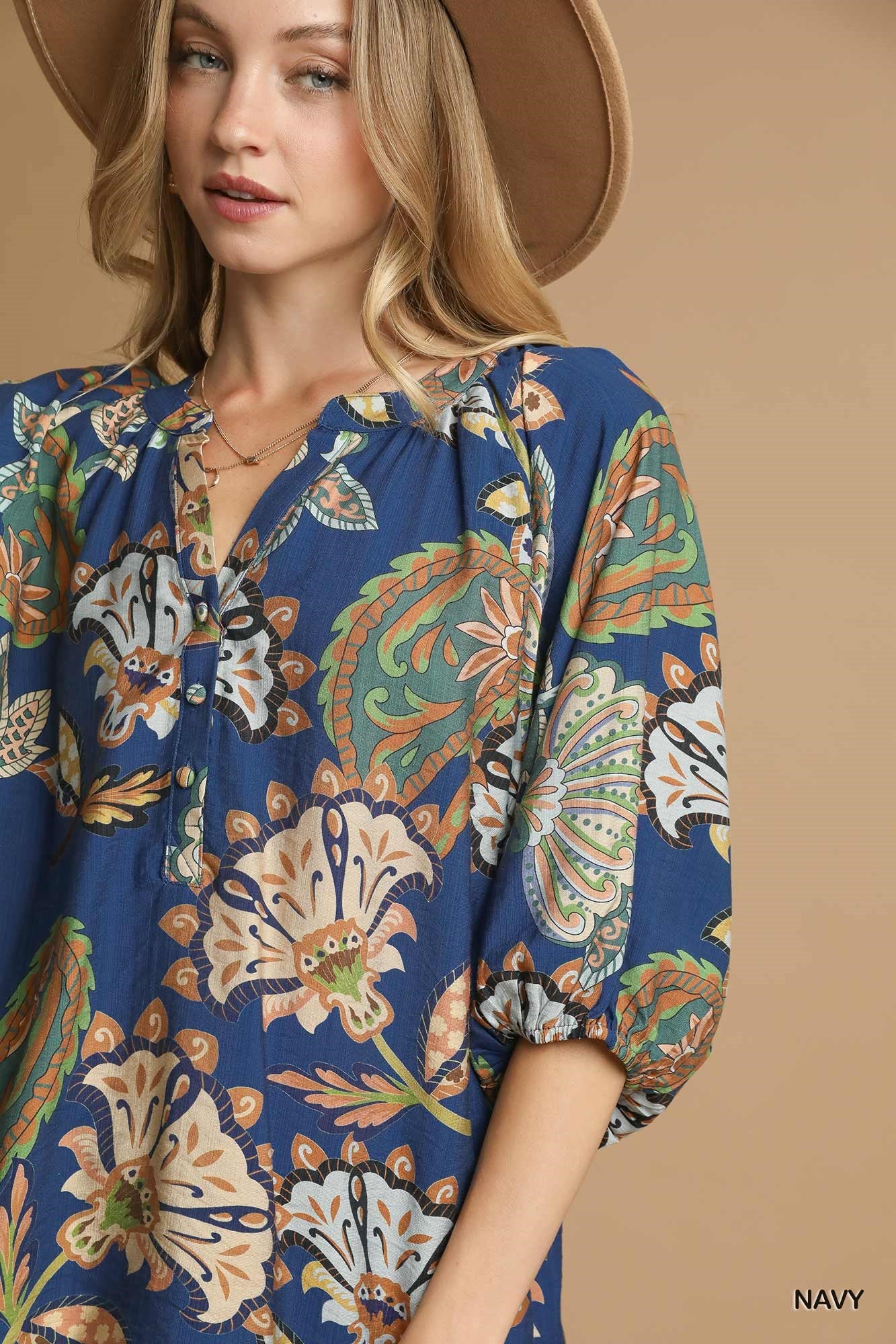Saffron Sky Top