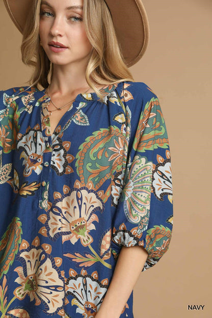 Saffron Sky Top
