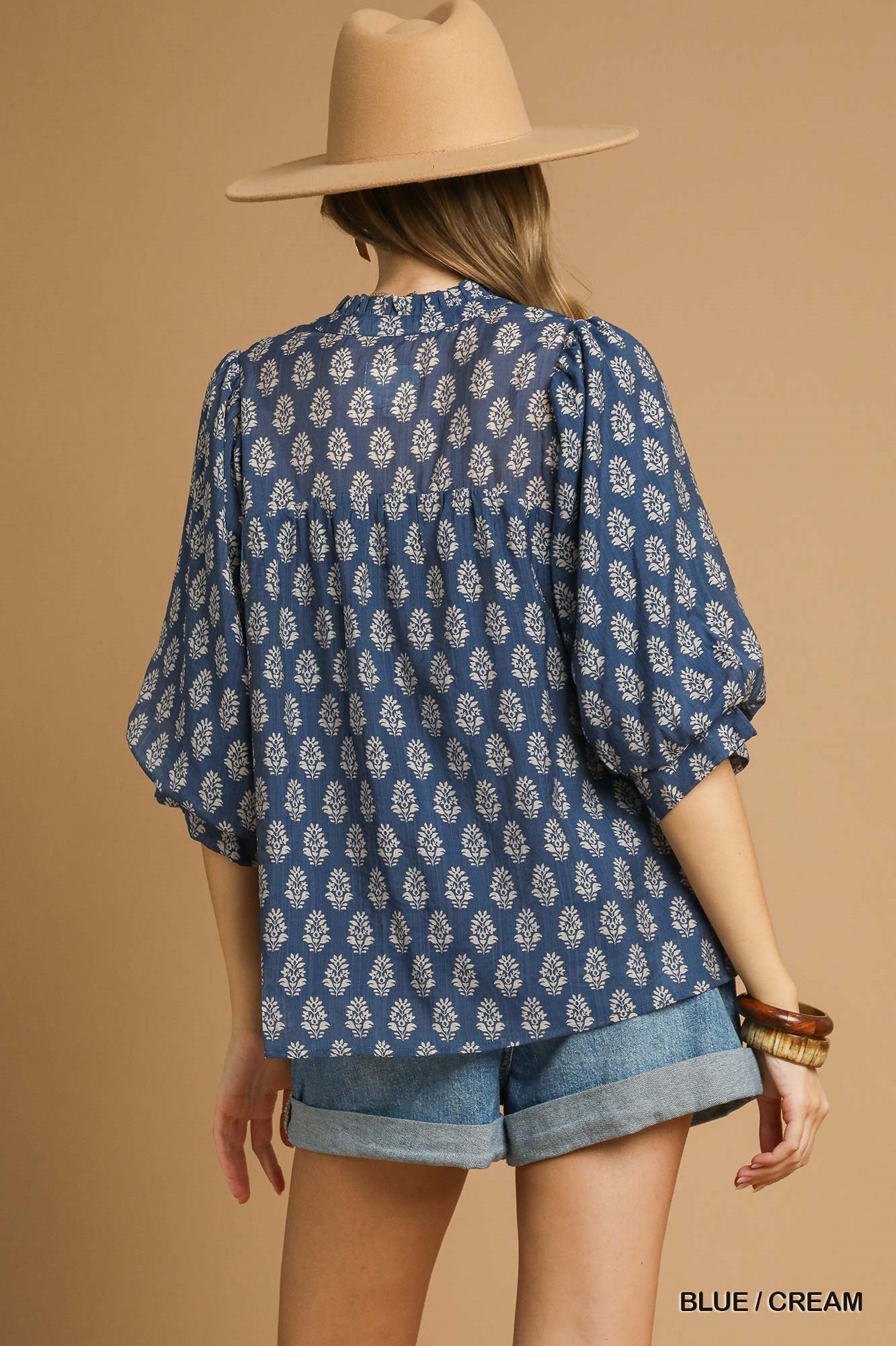 Indigo Pines Blouse
