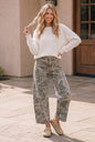 Camo Wide Leg Utility Pants