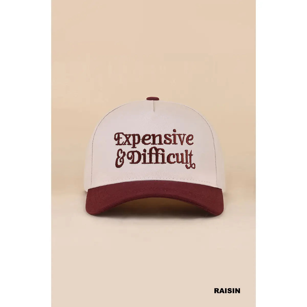 Expensive and Difficult Ball Cap