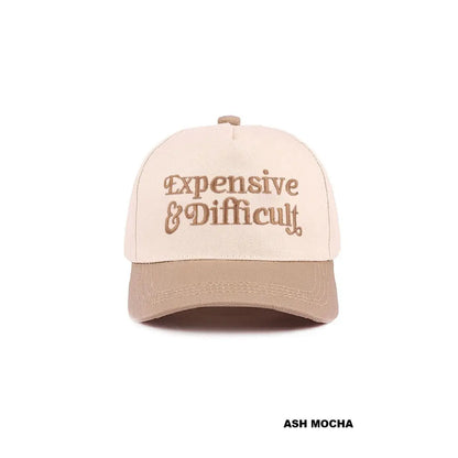 Expensive and Difficult Ball Cap