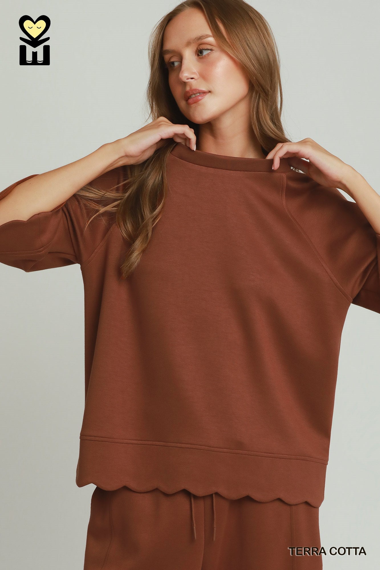 LUXEKNIT Raglan Sleeve Top
