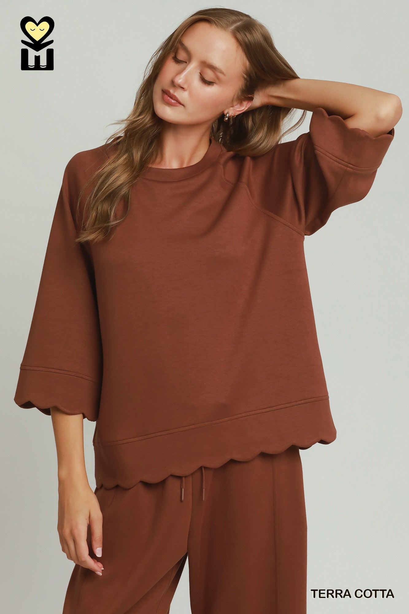 LUXEKNIT Raglan Sleeve Top