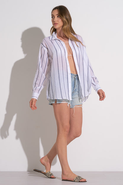 Where To? Button Down Top