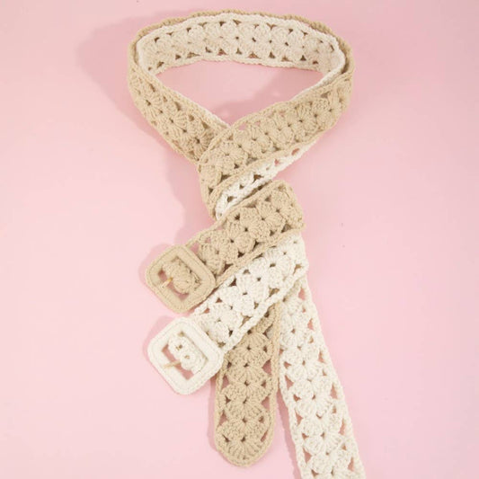 Floral Decor Fashion Belt