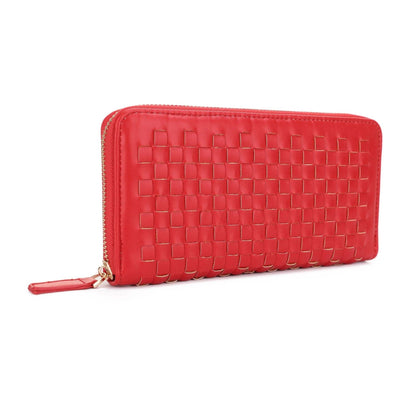 Yoona Woven Zip Wallet