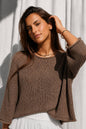 Half Sleeve Solid Crew Neck Top