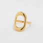 Trendy Geometric Ring with Chic Design