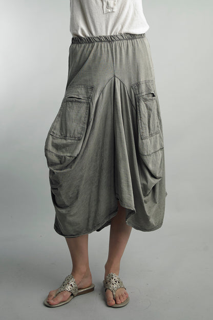 Parachute Cotton Skirt