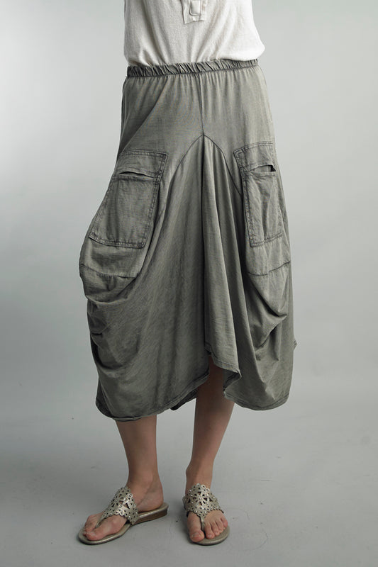 Parachute Cotton Skirt