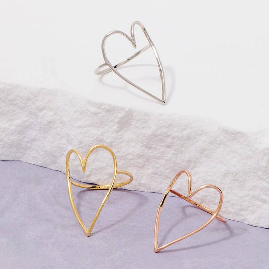 Heart Cut Out Ring