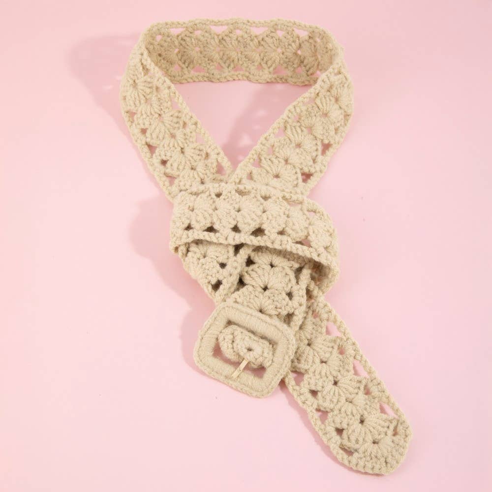 Floral Decor Fashion Belt