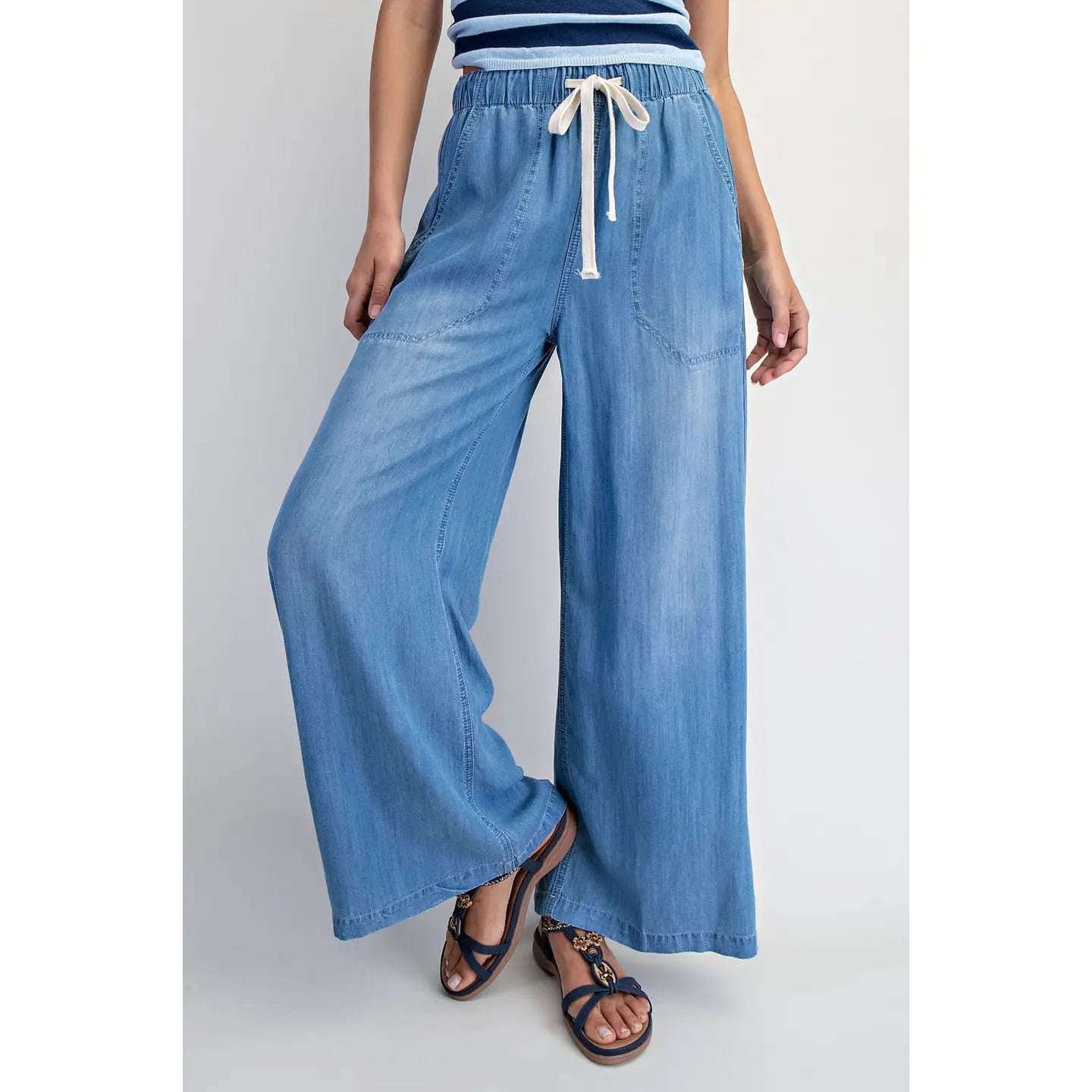 High Waist Wide Leg Jeans