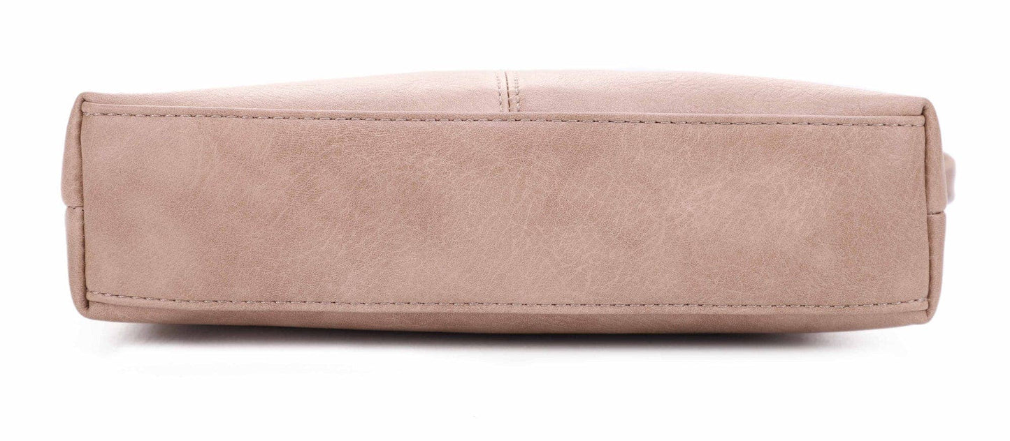 Lana Crossbody Bag With Chevron Strap