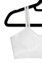 White Sheer attached to  White bra Strap-Its