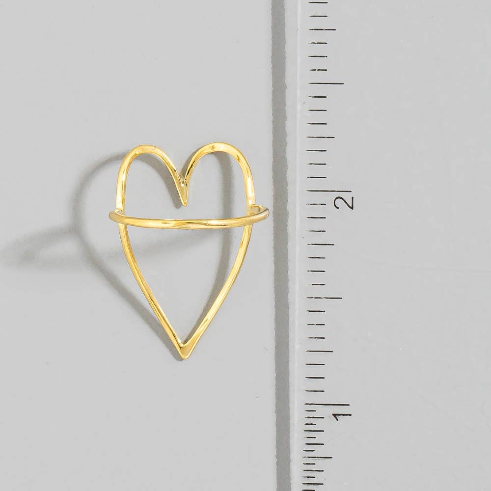 Heart Cut Out Ring