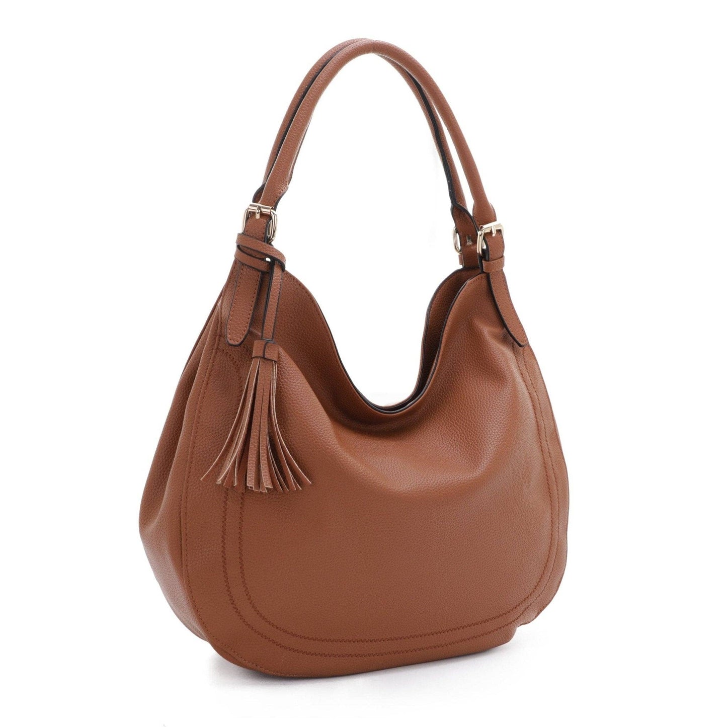 Quincy Hobo Tote Bag With Tassel