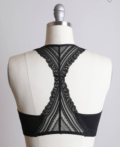 Racer back bralette