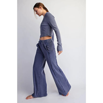 Mineral Washed French Terry Off Duty Set