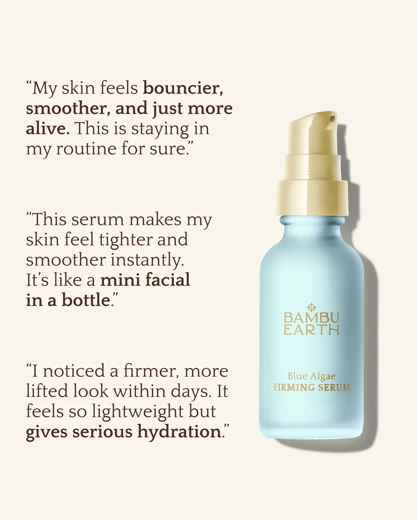 Bambu Earth Blue Algae FIRMING SERUM