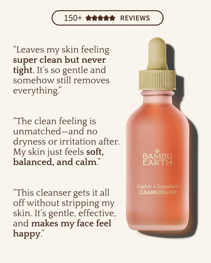 Bambu Earth Castor + Squalane CLEANSING OIL
