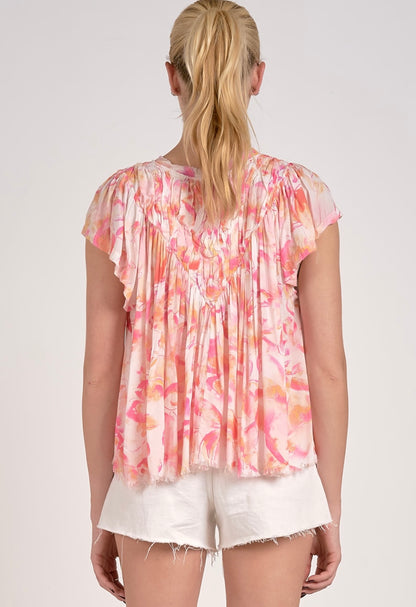Fray Hem Top