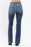 Judy Blue Mid Rise Destroyed Bootcut