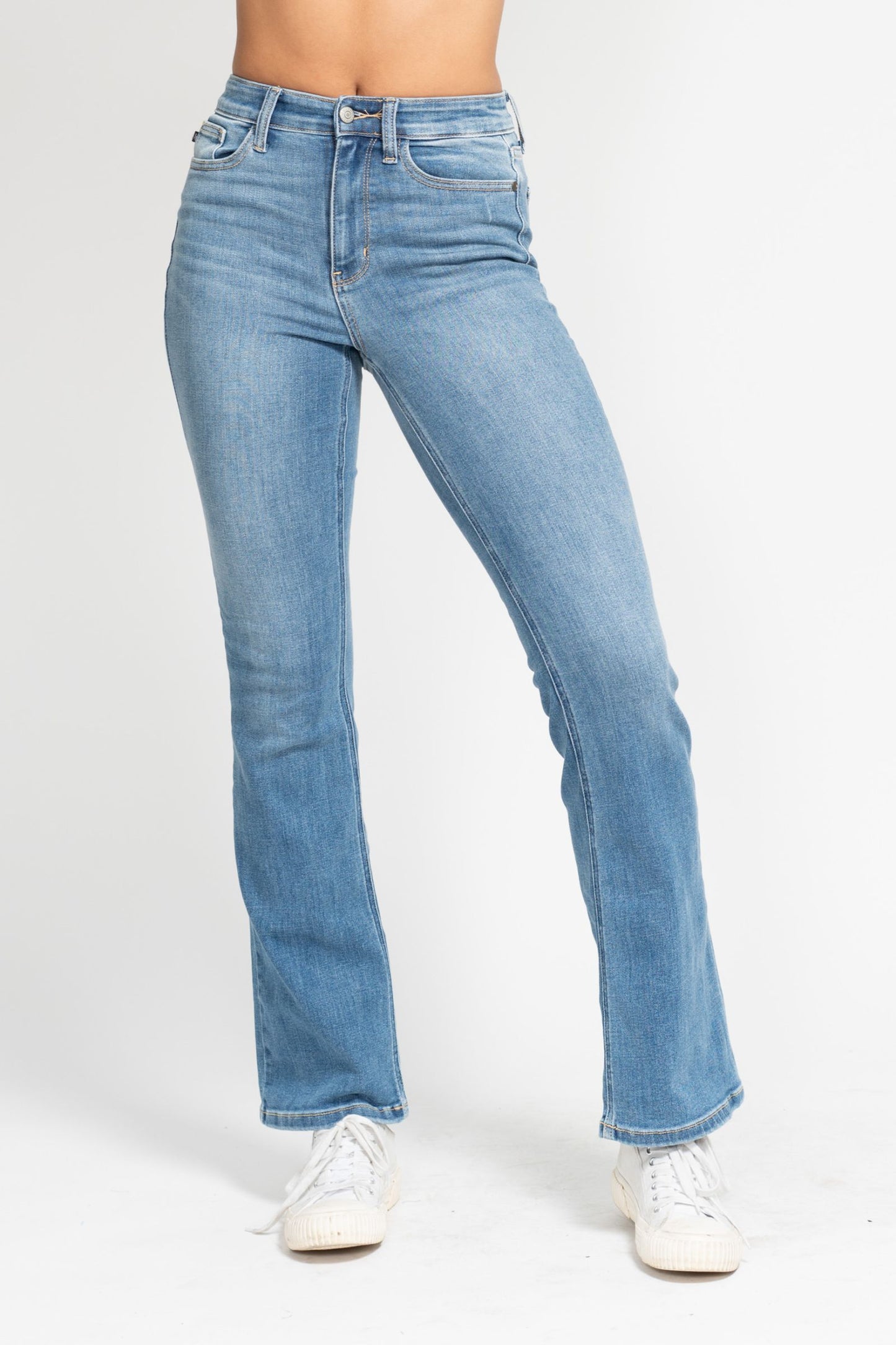 Judy Blue CORE HW Classic Contrast Wash Bootcut