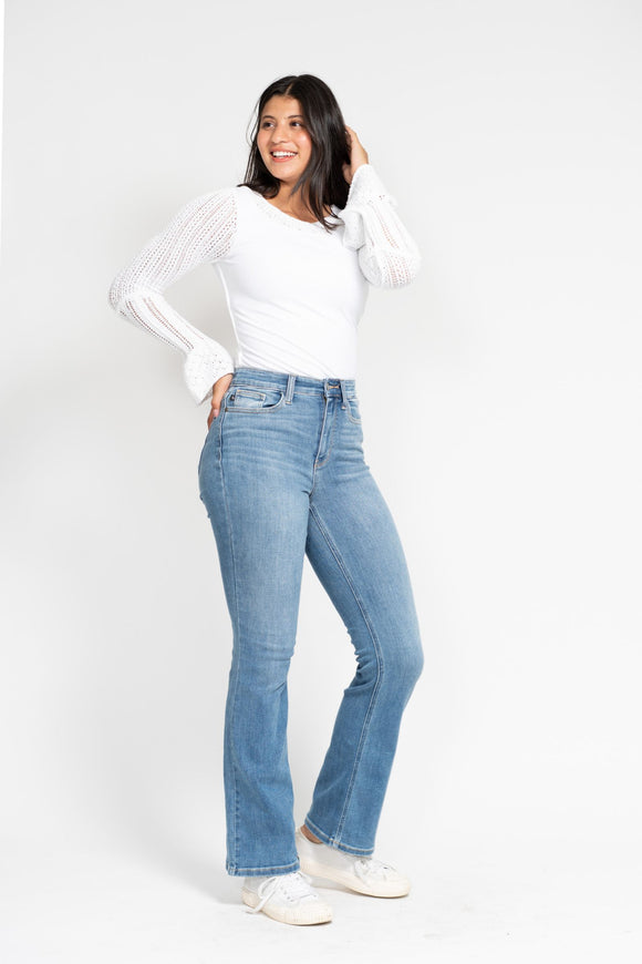 Judy Blue CORE HW Classic Contrast Wash Bootcut