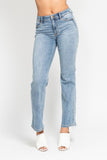 Judy Blue Mid Rise Cell Phone Pocket Dad Jean