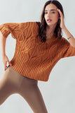 Crocheted in Copper Sweater