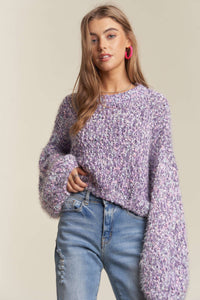 Lavender Love Knitted Sweater