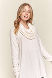 Cowl Neck Tunic Top