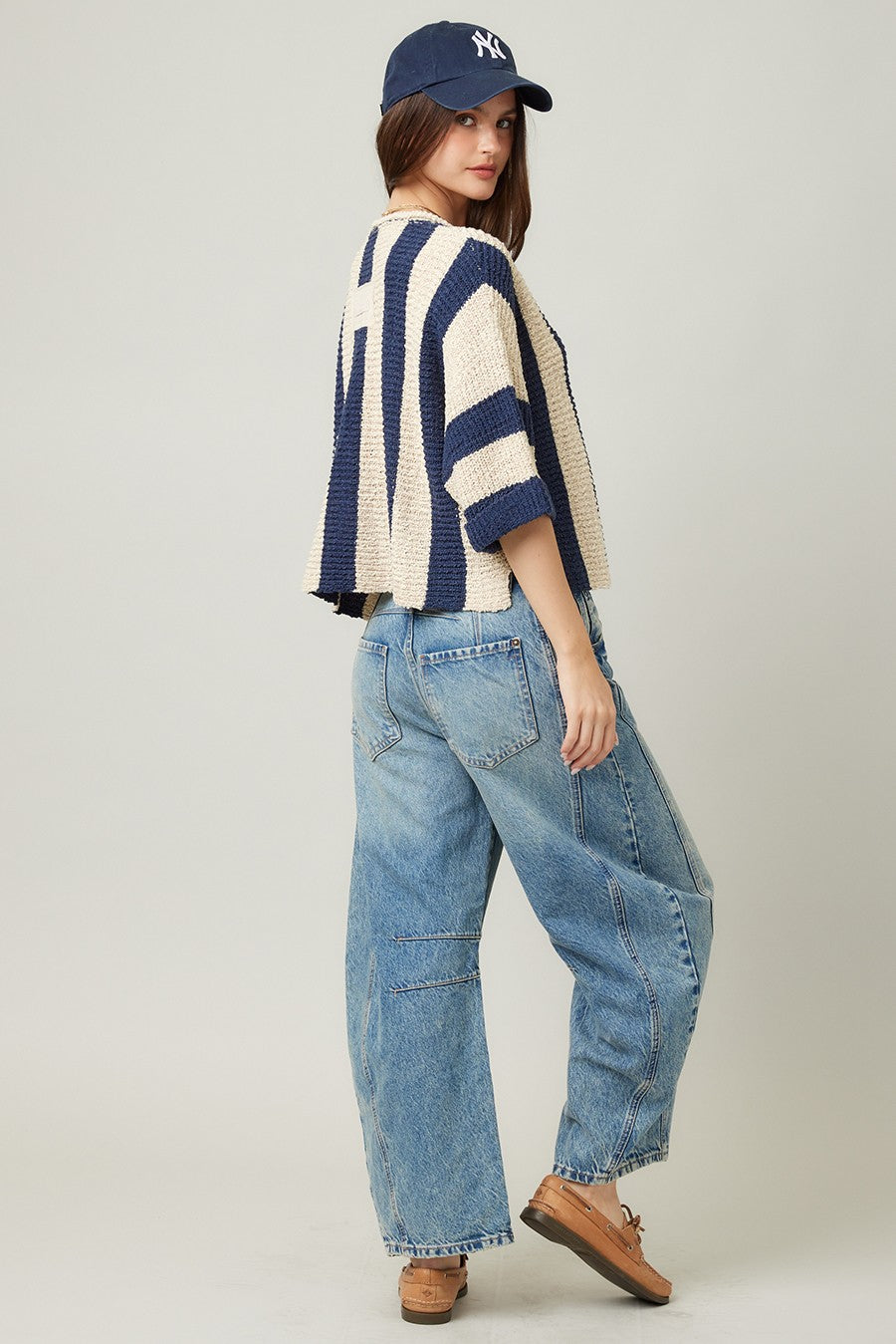 Vertical Stripe Sweater