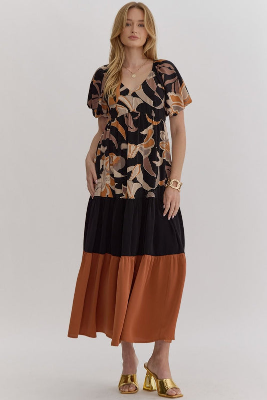 Fall Vibes Maxi Dress