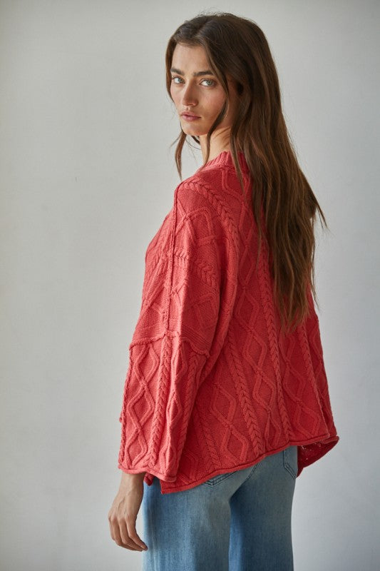Lioness Cable Knit Sweater