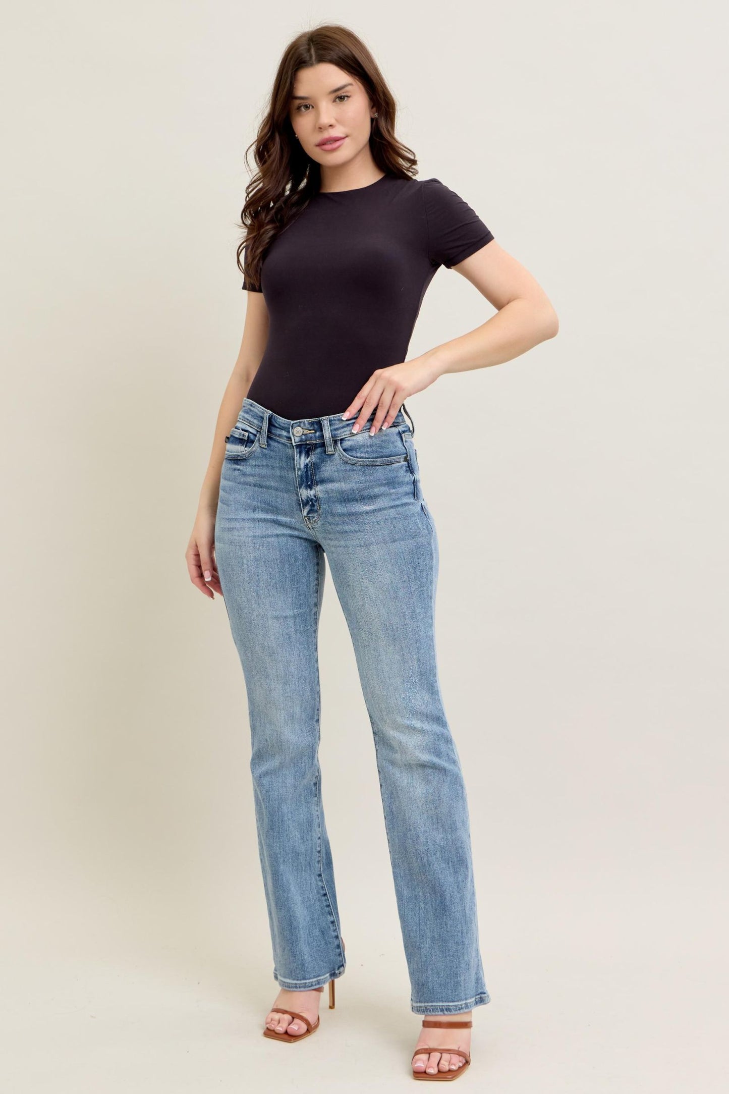 Judy Blue Core Mid Rise Bootcut